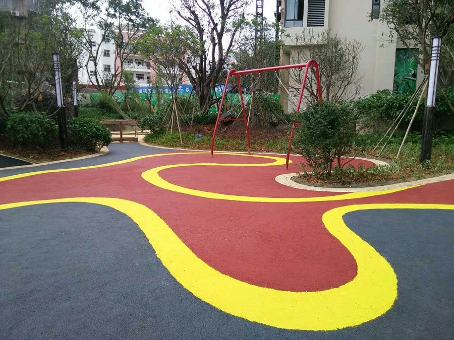 悅景臺中心花園EPDM顆粒6